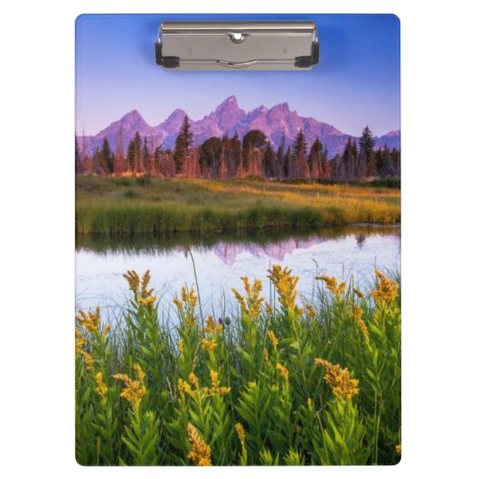 Porte-bloc Lever de soleil de Teton (Devant)