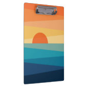 Porte-bloc lever de soleil géométrique Abstrait (Swatch)