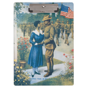 Porte-bloc L'Homme Coloré De La Première Guerre Mondiale vint