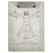 Porte-bloc L'homme vitruvien de Léonard de Vinci (Devant)