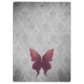 Porte-bloc Libellule à bijoux rouges (Dos)