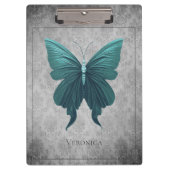 Porte-bloc libellule à bijoux turquoise (Devant)