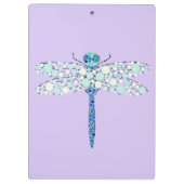 Porte-bloc Libellule en Points (Dos)