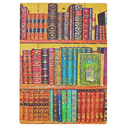 Porte-bloc Library Books (Dos)