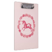 Porte-bloc Licorne et fleurs roses (Swatch)