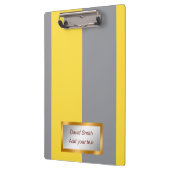 Porte-bloc Light Yellow and Soft Gray Customize (Gauche)