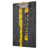 Porte-bloc Ligne double jaune déclinée (Gauche)