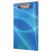 Porte-bloc Lignes Abstraites bleues (Gauche)