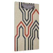 Porte-bloc Lignes graphiques orange et bleu (Swatch)