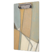 Porte-bloc Lignes incurvées et tons assourdis de la terre (Gauche)