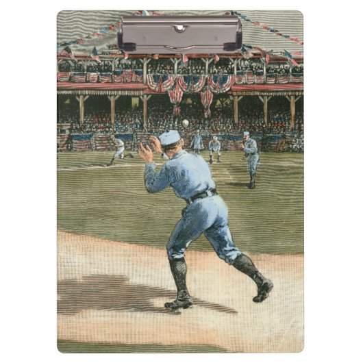 Porte-bloc Ligue nationale de baseball 1886 (Devant)