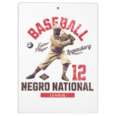 Porte-bloc Ligue Nationale Negro, 1920, EST (Dos)