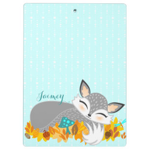 Porte-bloc Lil Foxie CUB - porte - bloc fait sur commande