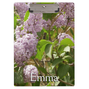 Porte-bloc Lilac Bush Belles fleurs de printemps violettes