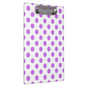 Porte-bloc Lilac et pois blancs (Swatch)