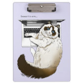 Porte-bloc Lilac Lapon Chat Drôle Mignonne (Devant)