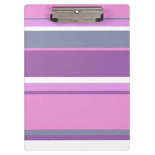 Porte-bloc Lilac rayures (Devant)