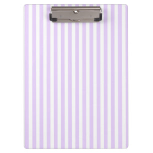 Porte-bloc Lilac violet et blanc bonbons rayures