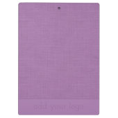 Porte-bloc Lilas agréable texturé. (Dos)