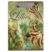 Porte-bloc Lillies (Devant)