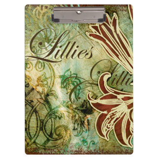 Porte-bloc Lillies