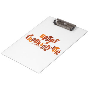 Porte-bloc L'illustration festive et lumineuse de Thanksgivin