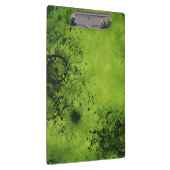 Porte-bloc Lime Green Grunge with Black Accents (Swatch)