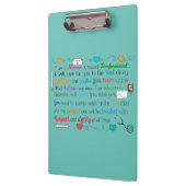 Porte-bloc L'infirmière de porte - bloc d'infirmière cite #2 (Gauche)