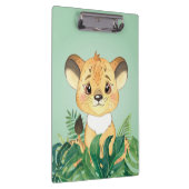 Porte-bloc Lion Bébé Lion Et Feuille (Swatch)