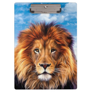 Porte-bloc Lion Le Roi de Forêt-15475