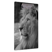 Porte-bloc Lion noir et blanc - Animal sauvage (Swatch)