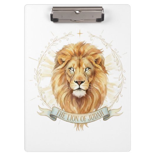 Porte-bloc Lion of Judah Christian Clipboard  (Devant)