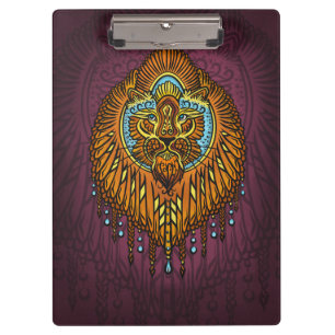 Porte-bloc Lion Regal Spirit La Rue Mandala Tribale Ornée