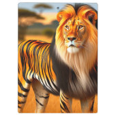 Porte-bloc Lion Tiger (Dos)