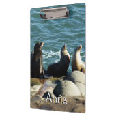 Porte-bloc Lions de la mer de San Diego (Gauche)