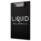 Porte-bloc Liquid Wellness & IV - Noir (Gauche)