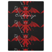 Porte-bloc Little Red Devil Thunder_Cove (Dos)