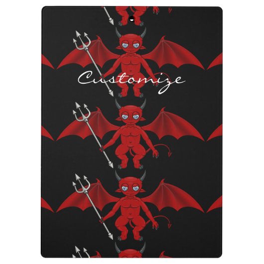 Porte-bloc Little Red Devil Thunder_Cove (Dos)