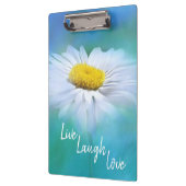 Porte-bloc Live Laugh Love Daisy (Gauche)