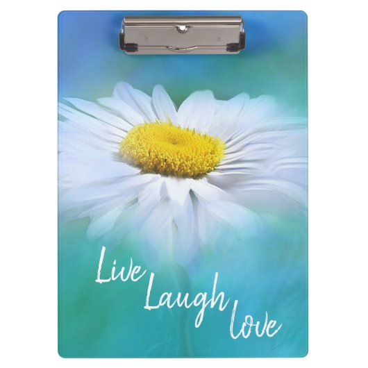 Porte-bloc Live Laugh Love Daisy (Devant)