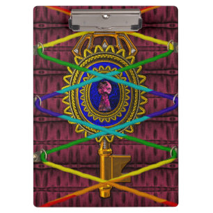 Porte-bloc Livre de conte de fée de fantasy enchanté antique