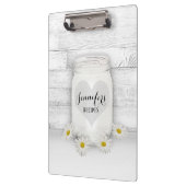 Porte-bloc Livre de recettes personnalisé (Gauche)