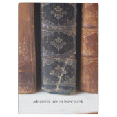 Porte-bloc Livres vintages dans une rangée (Dos)