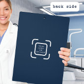 Porte-bloc Logo de bureau dentaire de bienvenue moderne