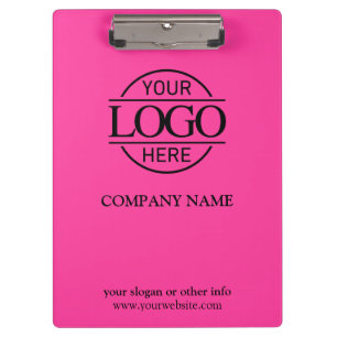 Porte-bloc Logo de l'entreprise personnalisé Bight Rose Simpl
