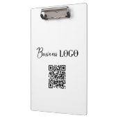 Porte-bloc Logo d'entreprise Code QR promotionnel de la socié (Gauche)