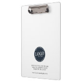 Porte-bloc Logo d'entreprise et personnel du site Web de l'en (Gauche)