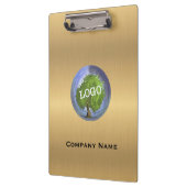 Porte-bloc Logo d'entreprise Gold (Gauche)