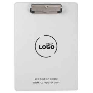Porte-bloc Logo d'entreprise moderne professionnel gris