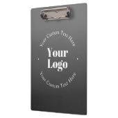 Porte-bloc Logo d'entreprise ou design & texte modifiable (Gauche)